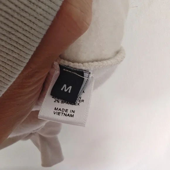 Judith March CLASSY UNTIL KICKOFF PULLOVER Sweatshirt Cream Off White M Football